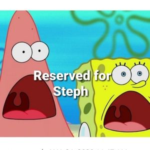 Reserved for Steph